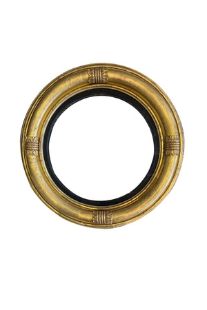 Early 19th Century Giltwood Bullseye Mirror