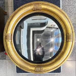 Early 19th Century Giltwood Bullseye Mirror