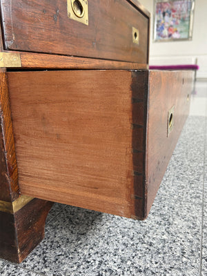 Early 20th Century Campaign Chest of Drawers