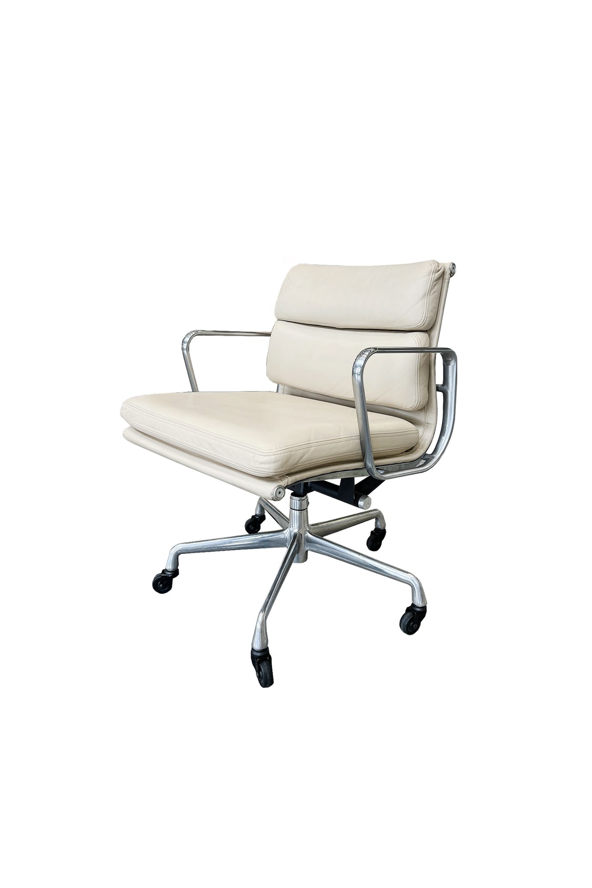 Mid-Century Modern Soft Pad Desk Chair Attributed to Eames for Herman Miller