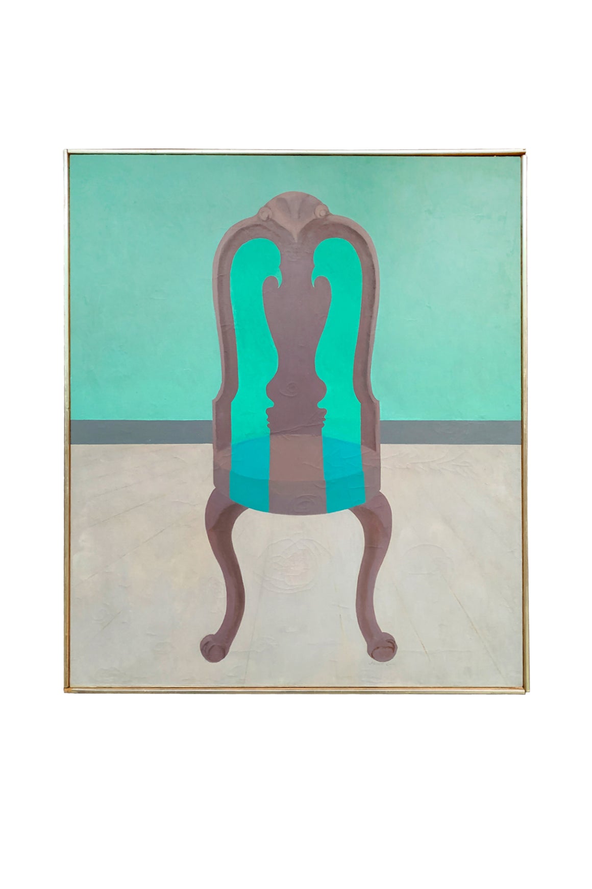 "Parrot Chair" - Still-Life Painting by Jennett Lam