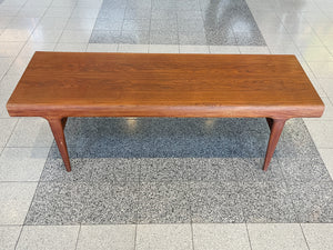 Danish Modern Teak Coffee Table by Johannes Andersen