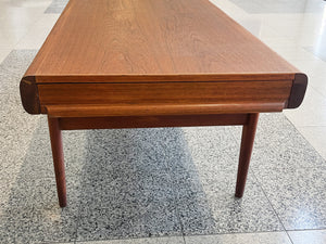 Danish Modern Teak Coffee Table by Johannes Andersen