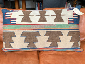 Late 19th Century Navajo Blanket Pillow