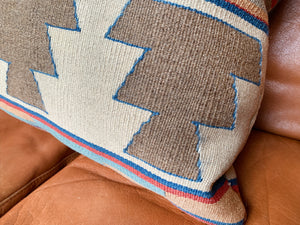 Late 19th Century Navajo Blanket Pillow