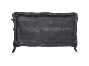 Chinoiserie Black Lacquer and Parcel Gilt Tray Table