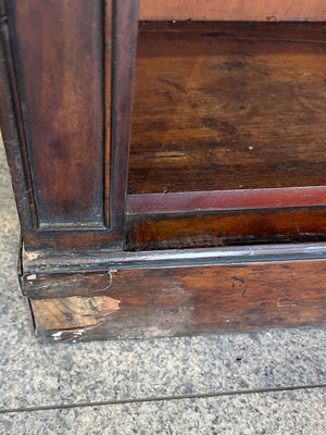 Pair of Antique William IV Mahogany Hall Cabinets