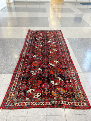 Mid-20th Century Turkish Runner Rug | 11' 6" x 5'
