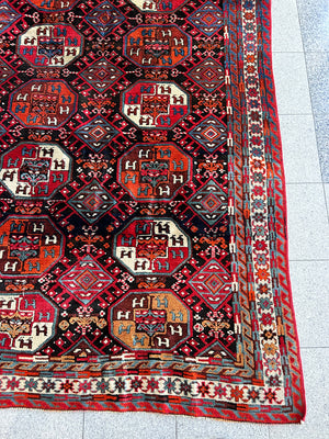 Mid-20th Century Turkish Runner Rug | 11' 6" x 5'
