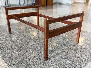 Midcentury Slate Top Coffee Table by Jens Risom