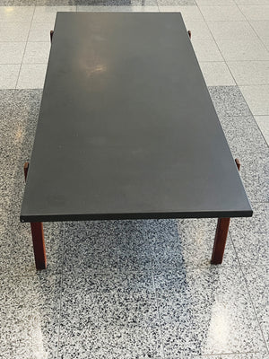 Midcentury Slate Top Coffee Table by Jens Risom