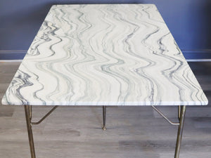 Midcentury Onyx Dining Table Attributed to Gio Ponti