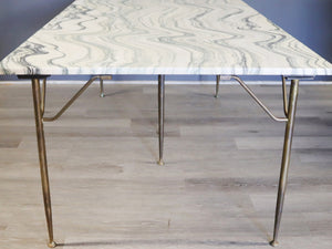 Midcentury Onyx Dining Table Attributed to Gio Ponti