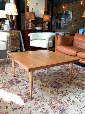 Midcentury Walnut Cocktail Table by Merton Gershun