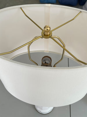 Pair of Mid-Century Danish Modern Heiberg Style Table Lamps