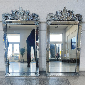 1970s Venetian Style Mirrors - a Pair