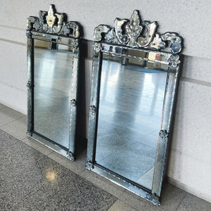 1970s Venetian Style Mirrors - a Pair