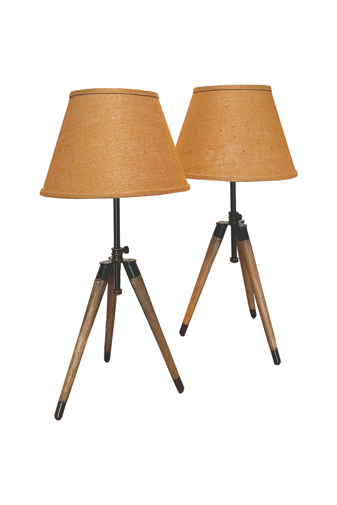 Ralph Lauren Tripod Table Lamps - A Pair