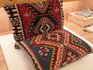 Turkish Kilim Pillows - a Pair