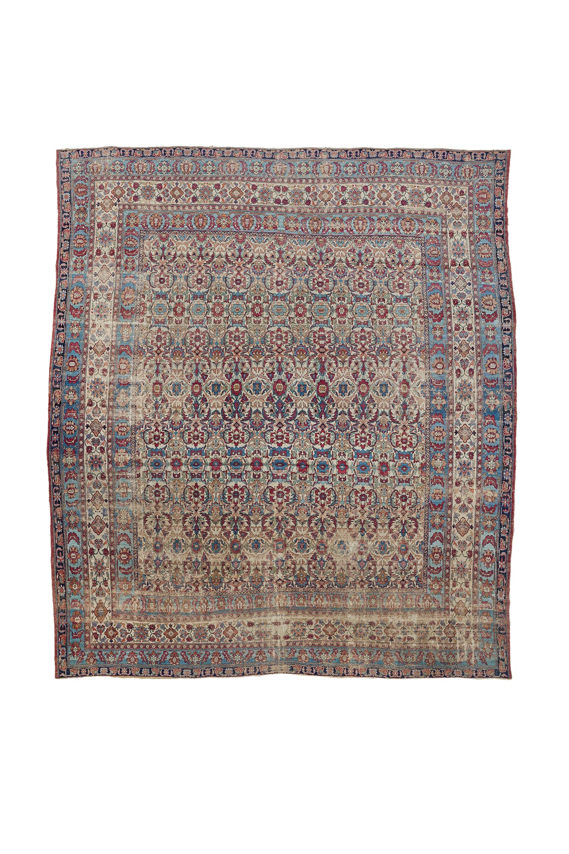 Antique Lavar Kerman Rug | 18' 2" x 16' 2"