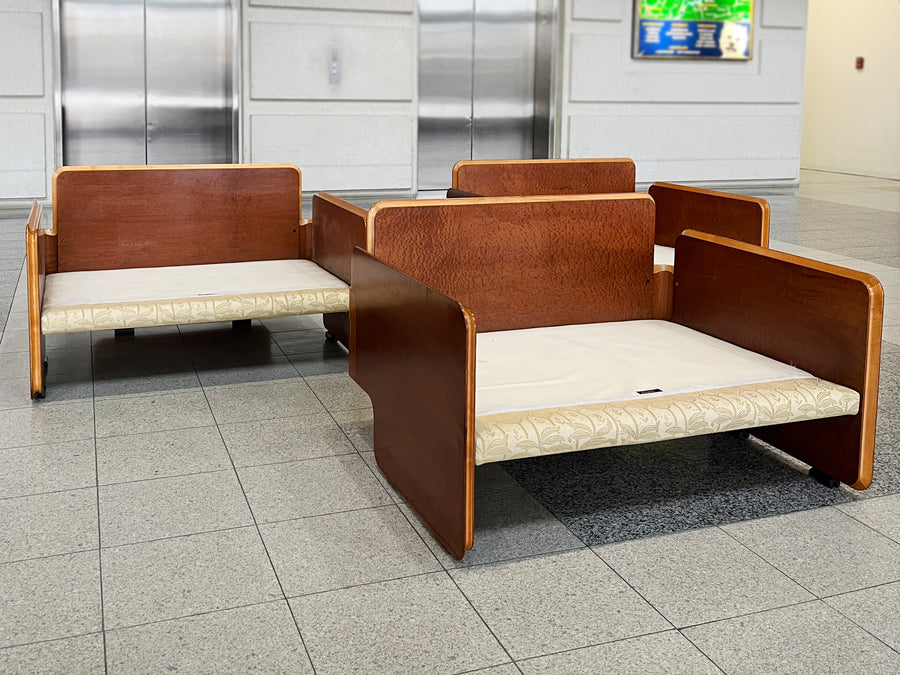 Rare Ico Parisi Italian Modern Lounge Chairs for MIM - A Set of 3