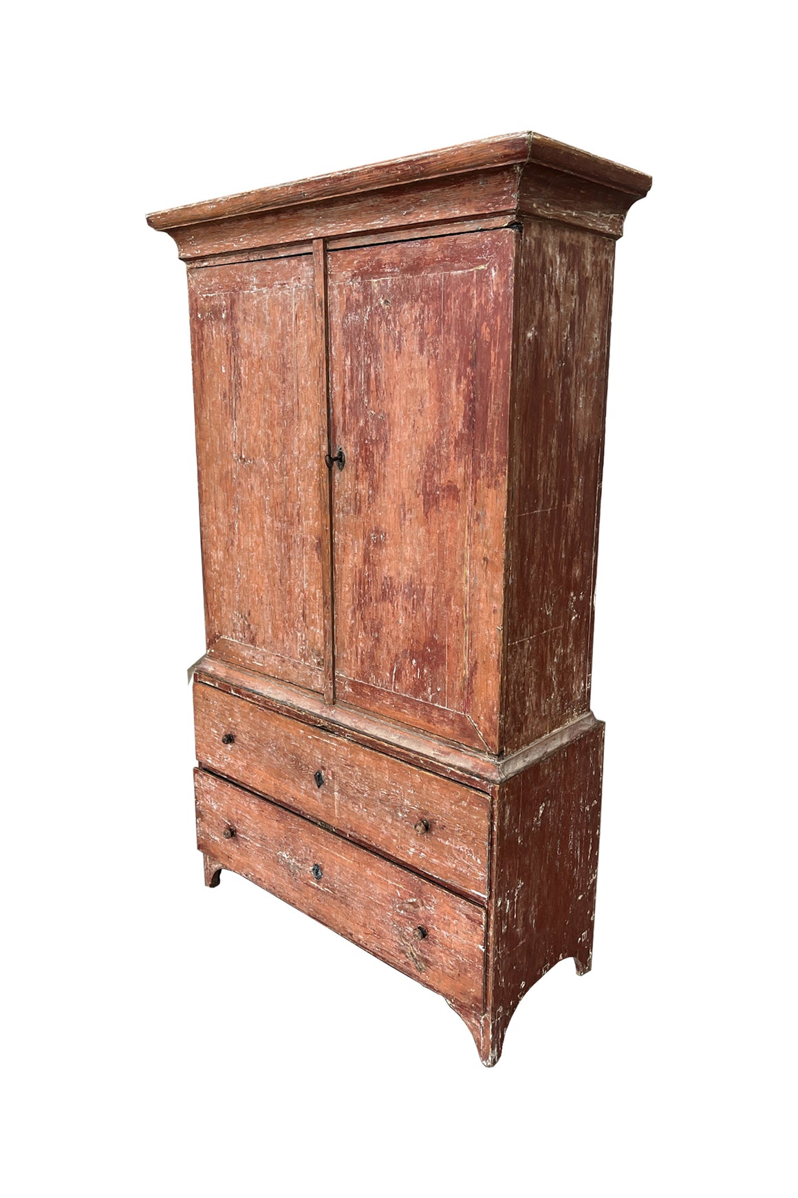 Swedish Folk Cabinet & Chest of Drawers