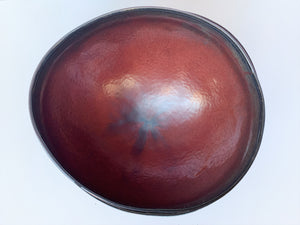 Thom Lussier Leaf-Imprinted Ceramic Bowl #1