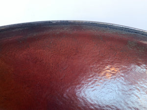 Thom Lussier Leaf-Imprinted Ceramic Bowl #1