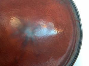 Thom Lussier Leaf-Imprinted Ceramic Bowl #1