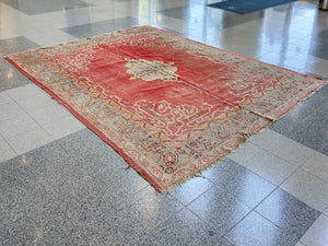 Antique Turkish Ghiordes Rug | 10' 11" x 8' 7"