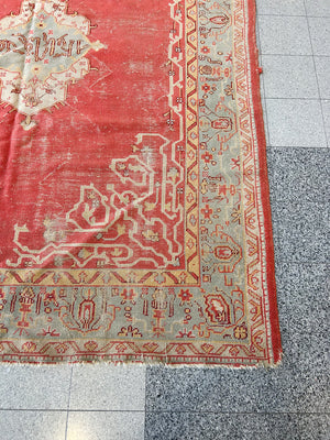Antique Turkish Ghiordes Rug | 10' 11" x 8' 7"