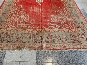 Antique Turkish Ghiordes Rug | 10' 11" x 8' 7"