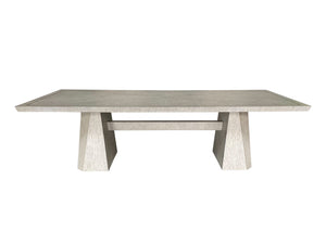 Post-Modern Style Painted Limed Oak Dining Table