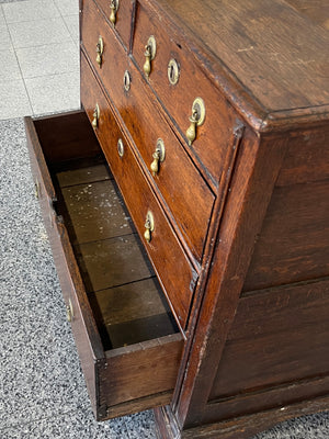 Five Drawer William and Mary Chest of Drawers