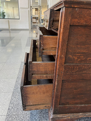 Five Drawer William and Mary Chest of Drawers