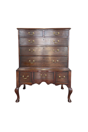 18th Century Mahogany Highboy Chest of Drawers - ON HOLD