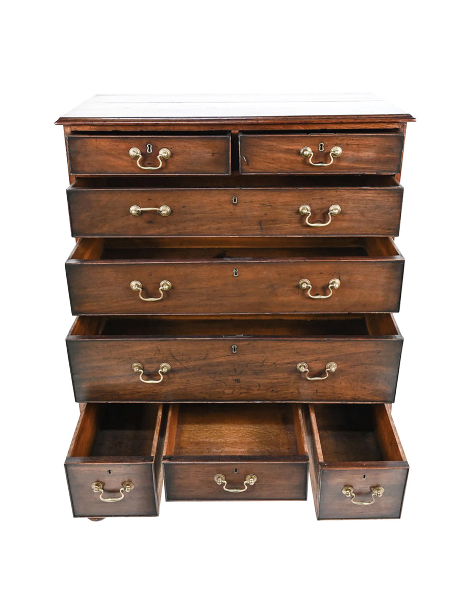 18th Century Mahogany Highboy Chest of Drawers - ON HOLD