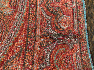 Vintage 20th Century Paisley Throw
