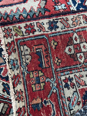 Early 20th Century Bibikabad Rug 4'5" x 5'7" - ON HOLD