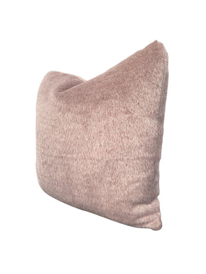 Custom-Made Lilac Mohair Pillow