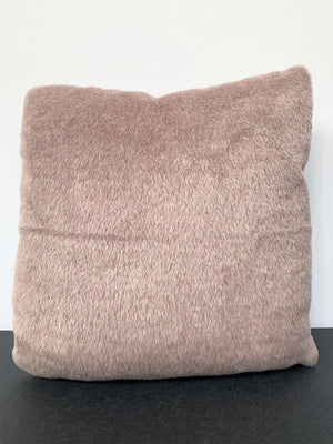 Custom-Made Lilac Mohair Pillow