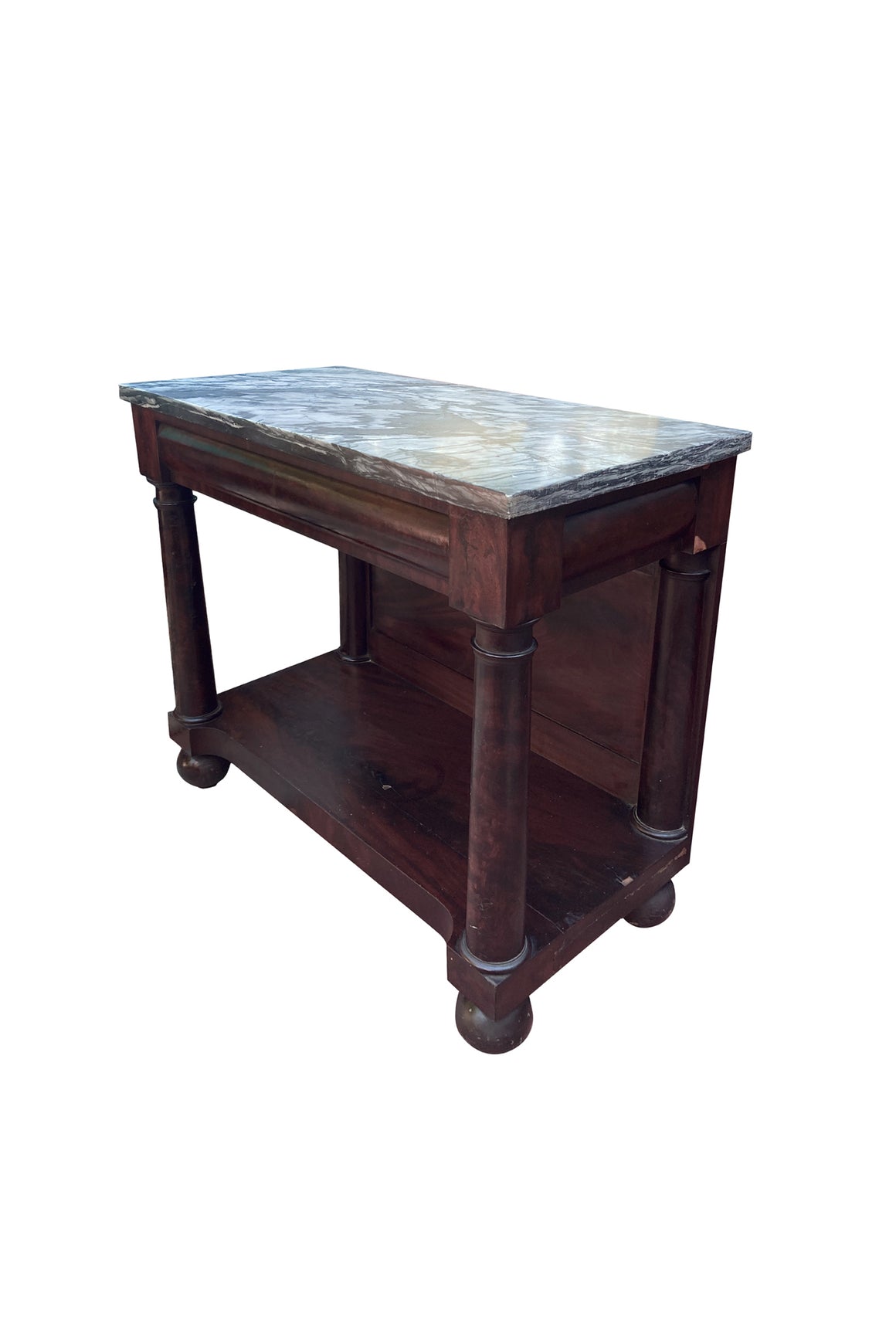 Early 19th Century Federal Marble-Top Pier Table - ON HOLD
