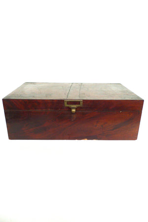 Hand-Crafted Vintage Wooden Box
