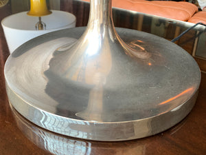 Art Deco Aluminum Table Lamp by Jean Perzel