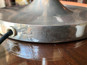 Art Deco Aluminum Table Lamp by Jean Perzel
