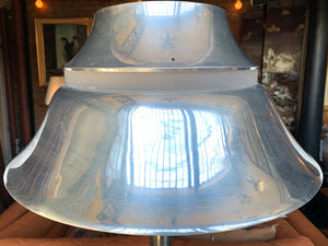 Art Deco Aluminum Table Lamp by Jean Perzel
