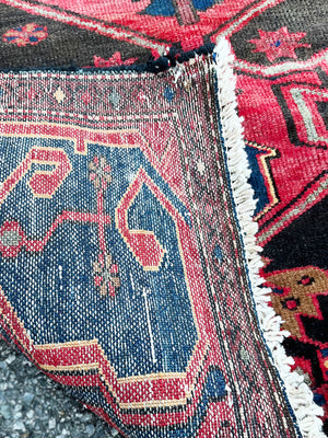 Mid-20th Century Zanjan Persian Rug (3'5" x 7') - ON HOLD