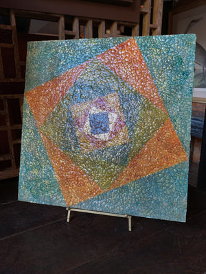 "Torqued Mandala #2" Painting by Paul Wirhun
