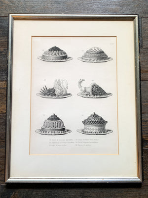 Antique Engravings From La Cuisine Classique - a Set of 4