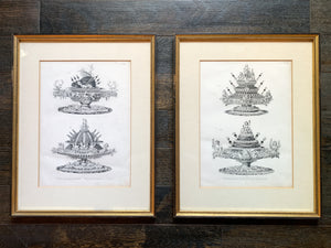 Antique Engravings From La Cuisine Classique - a Set of 4